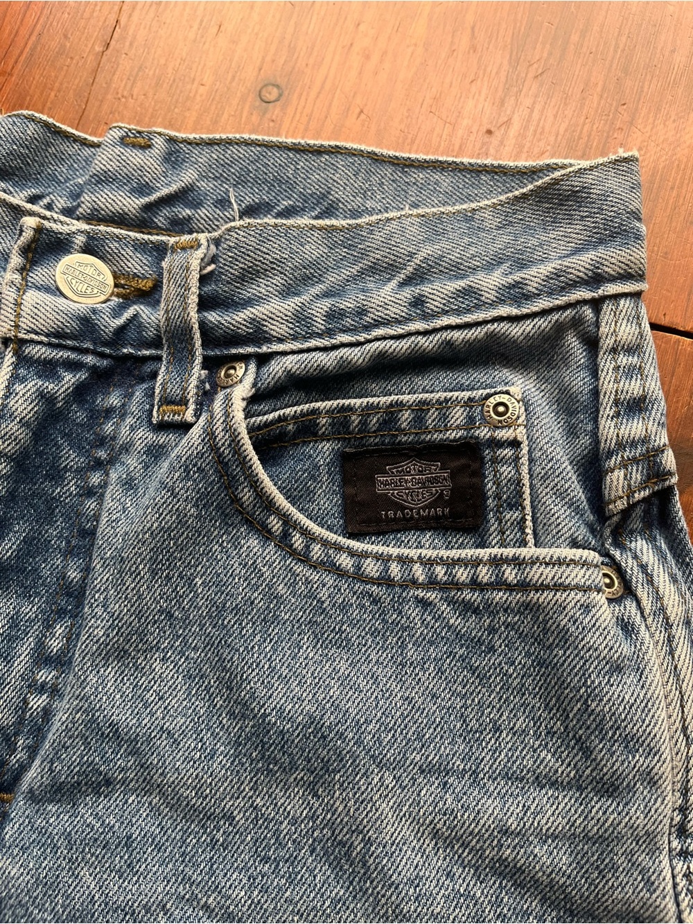 Harley Davidson Jeans Shorts